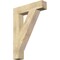 Ekena Millwork Traditional Block Rough Sawn Bracket, Douglas Fir, 6"W x 30"D x 42"H BKT06X30X42TRA05RDF - alternate 1